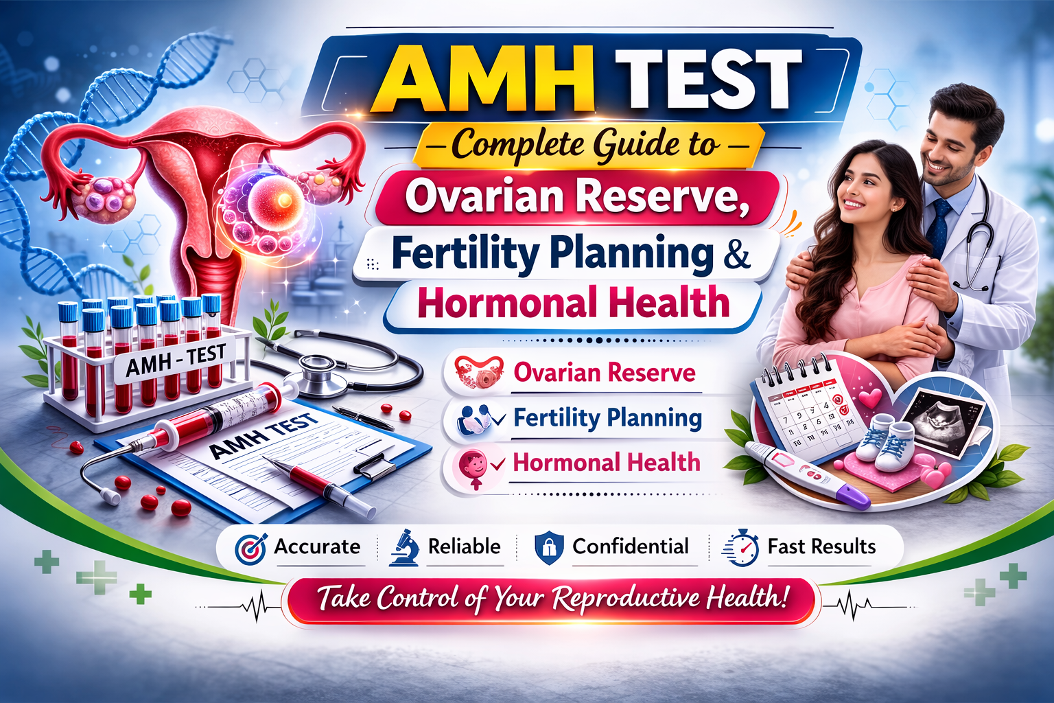 AMH Test: Complete Guide to Ovarian Reserve, Fertility Planning & Hormonal Health Biochem360 Diagnostic Center
